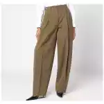 TheLatest Taupe wool blend trousers
