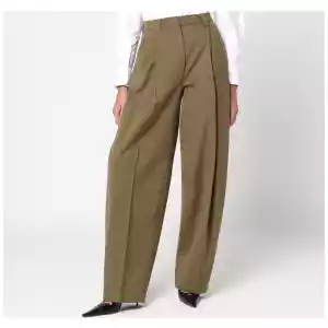 TheLatest Taupe wool blend trousers