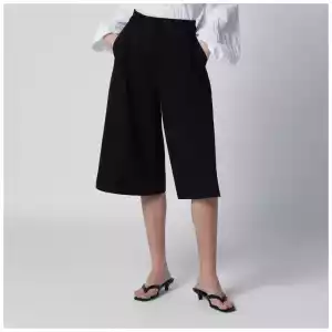 TheLatest Black cotton Dakota bermuda shorts
