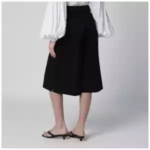 TheLatest Black cotton Dakota bermuda shorts