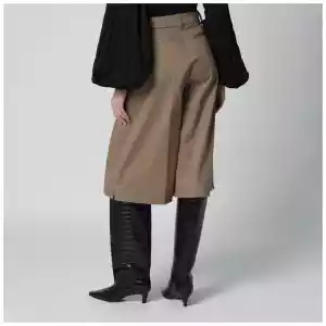 TheLatest Cognac cotton Dakota bermuda shorts