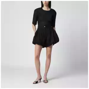 TheLatest Black Dafne shorts
