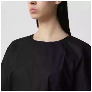 TheLatest Short-sleeve black cotton top