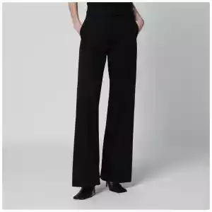 TheLatest Black cotton palazzo trousers