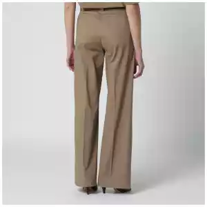 TheLatest Cognac cotton palazzo trousers