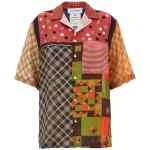 Marine Serre Regenerated Silk Scarves Bowling Shirt