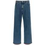 Valentino Garavani Floral Insert Jeans