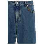 Valentino Garavani Floral Insert Jeans