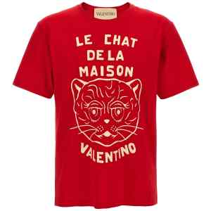 Valentino Garavani Le Chat De La Maison T-shirt