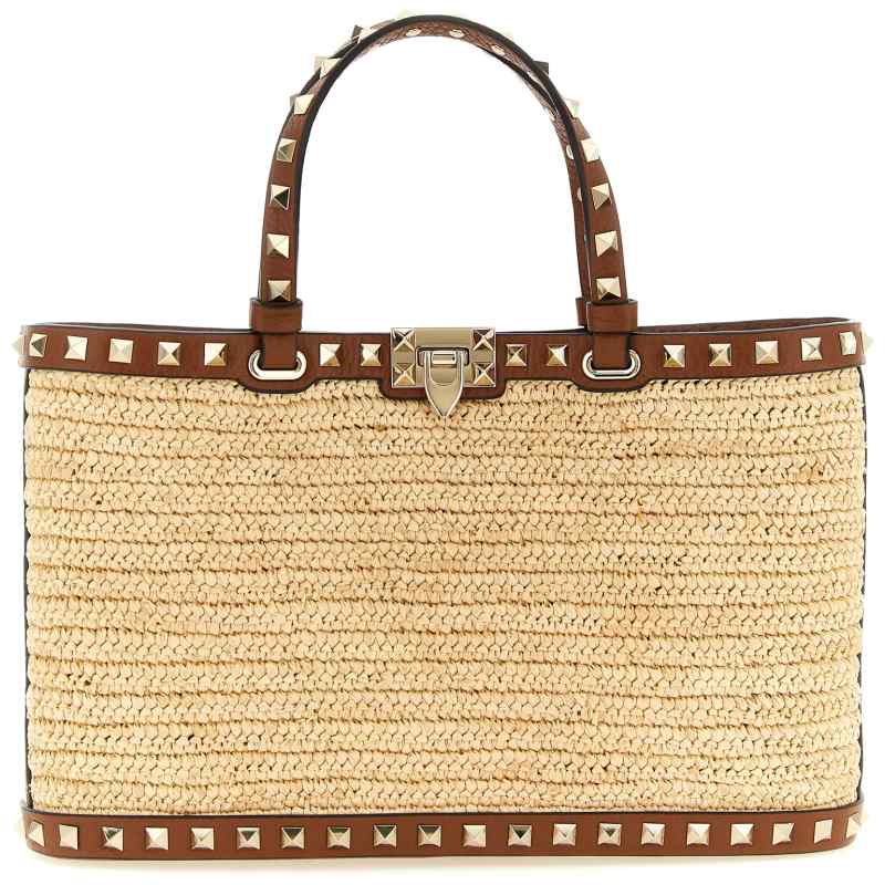 Valentino Garavani Rockstud Small Shopping Bag