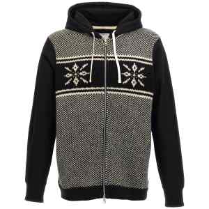 Junya Watanabe Jacquard Insert Hoodie