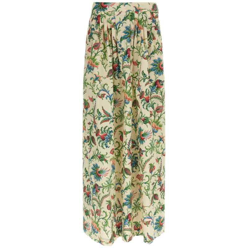 Etro Floral Pattern Skirt Etro Floral Pattern Skirt