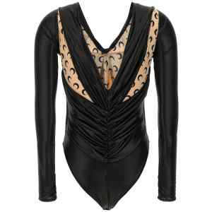 Marine Serre All Over Moon Bodysuit