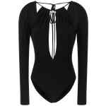 Marine Serre Jewel Pendant Bodysuit