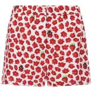 Versace Strawberry Garden Shorts