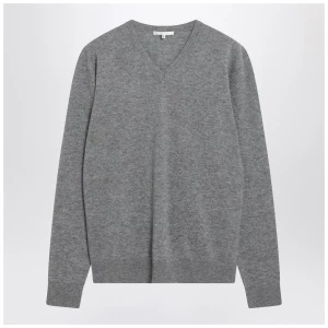 The Row Nian sweater in grey cashmere
