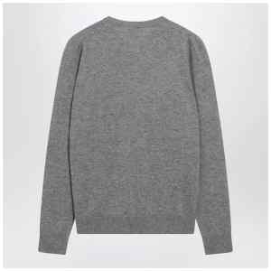 The Row Nian sweater in grey cashmere
