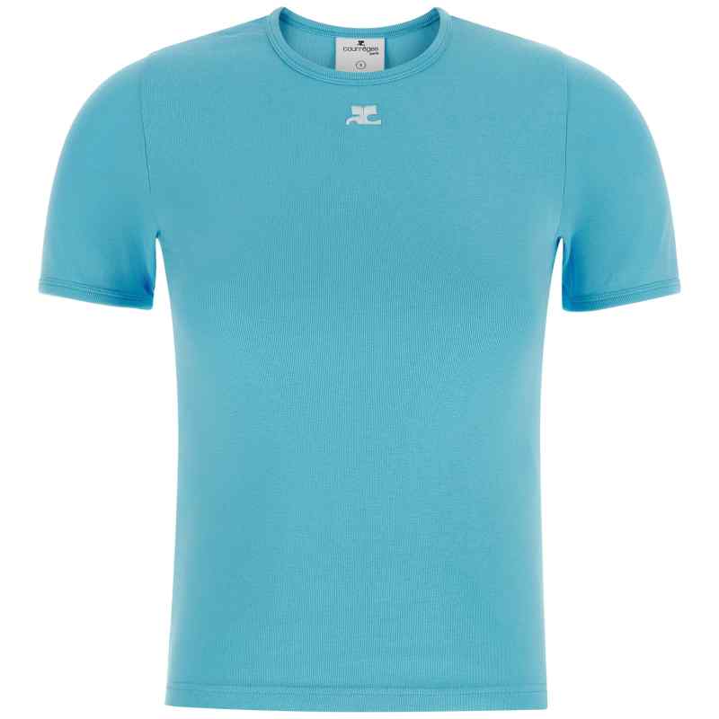 Courreges Signature Contrast T-shirt
