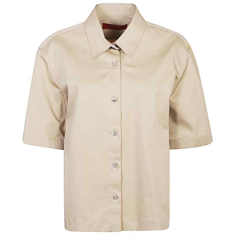 190078778-ss25-thelatestpre-tlw0601ct0194abtpt0170-1 TheLatest Shirts Beige
