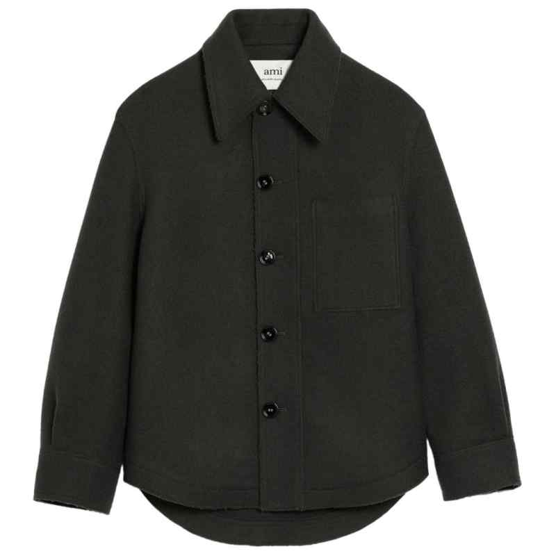 190131170-fw25-amiparis-ujk824wv0078020 Ami Paris Jackets Grey