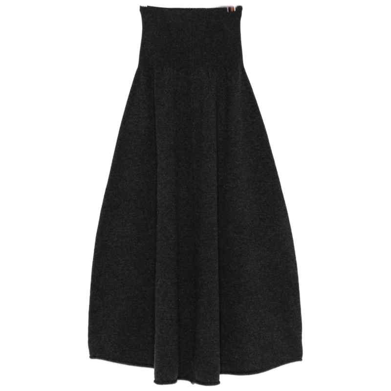 Extreme Cashmere Long skirt