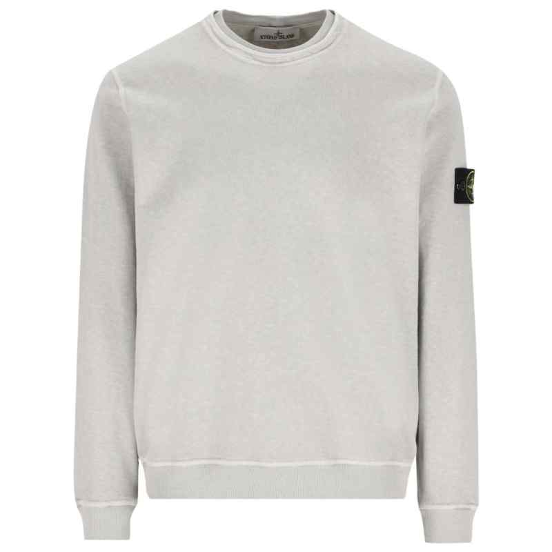 Stone Island Logo cotton sweatshirt