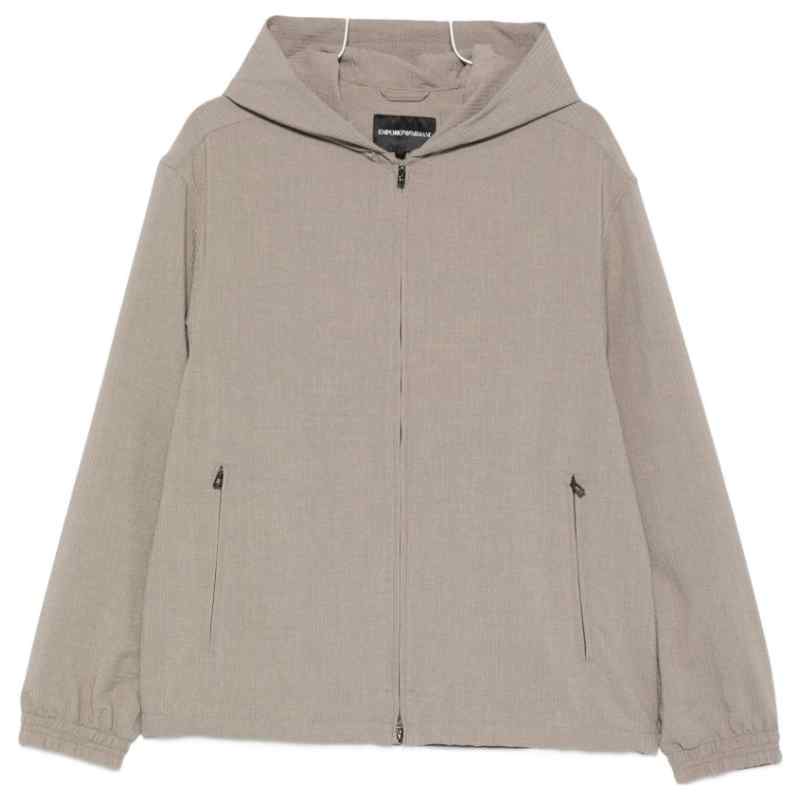Emporio Armani Hooded blouson jacket