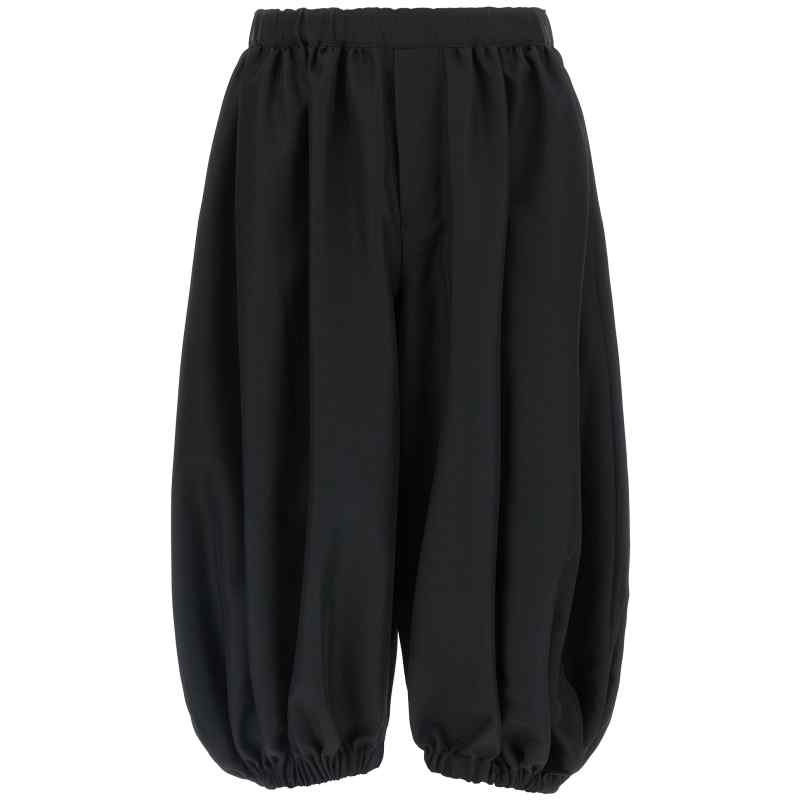 Comme Des Garcons Black Loose Leg Pants