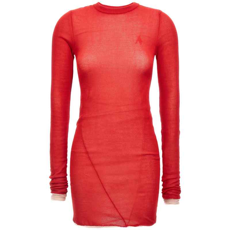 The Attico Two-material Minidress