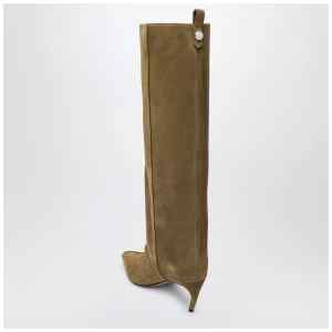 The Attico Lea Military Green high boot