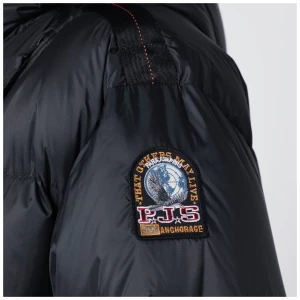 Parajumpers Black Cloud hooded down jacket