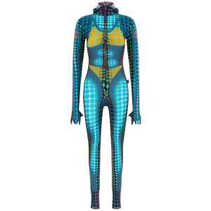 Jean Paul Gaultier Re-edition - The Blue Dots Print Jumpsuit