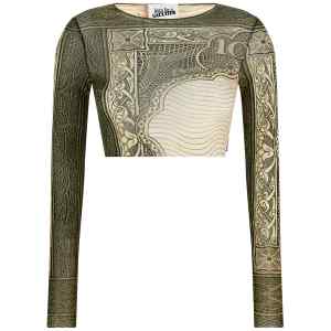 Jean Paul Gaultier Re-edition - The Green Cartouche Top