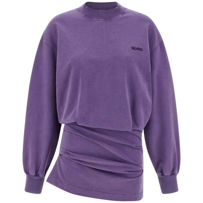 The Attico Faded Sweatshirt Dress