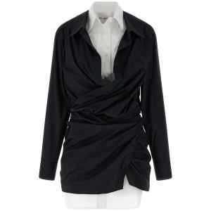 The Attico Double Layer Shirt Dress