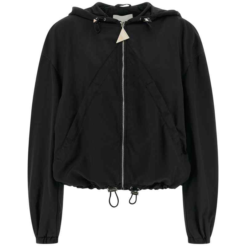 The Attico Hooded Bomber Jacket