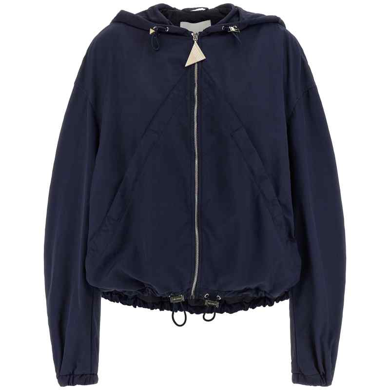 The Attico Hooded Bomber Jacket