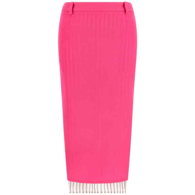 The Attico Double Layer Skirt