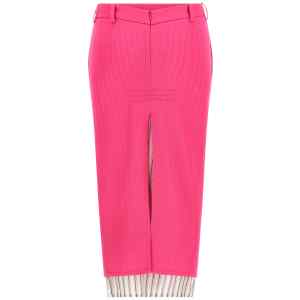 The Attico Double Layer Skirt