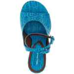Dries Van Noten Embossed Leather Sandals