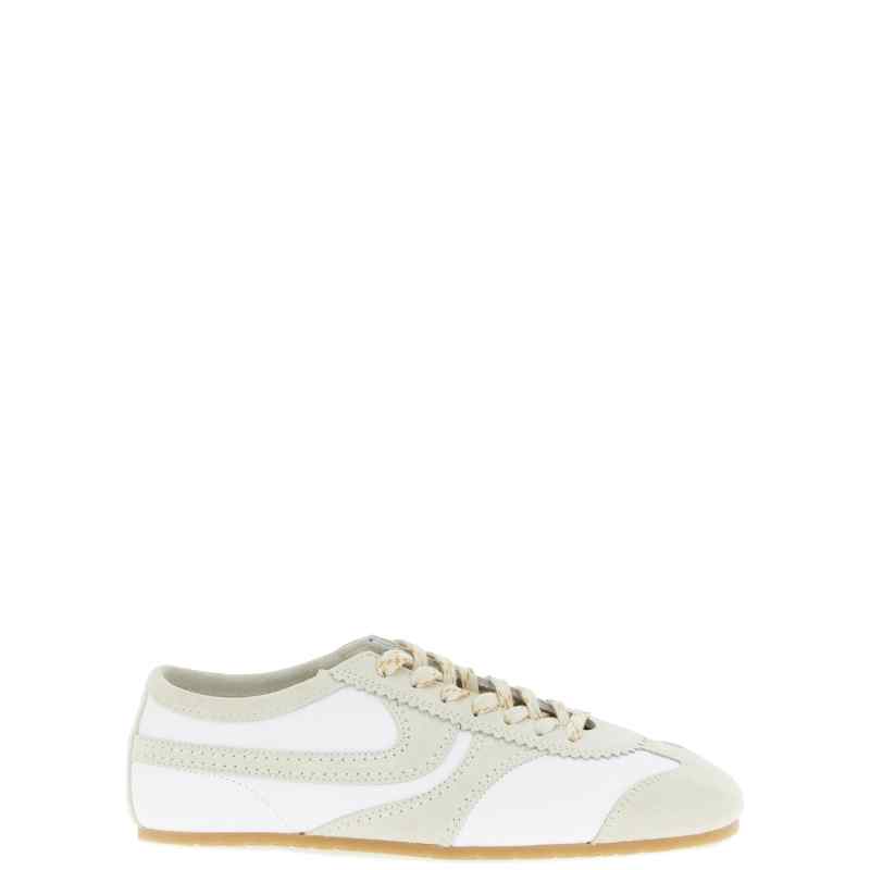Dries Van Noten Leather And Suede Sneakers