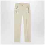 Moncler Grenoble Ivory slim trousers in GORE-TEX