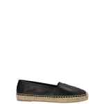 Saint Laurent Logo Leather Espadrilles