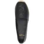 Saint Laurent Logo Leather Espadrilles