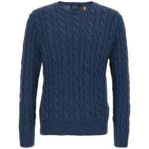 Polo Ralph Lauren Cotton Braided Sweater
