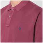 Polo Ralph Lauren Washed wine red cotton polo