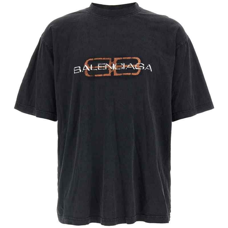 Balenciaga Logo Print T-shirt