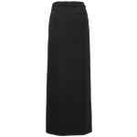 Balenciaga Long Wool Skirt