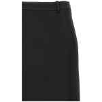 Balenciaga Long Wool Skirt
