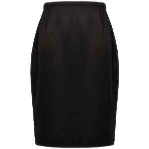 Saint Laurent Satin Skirt